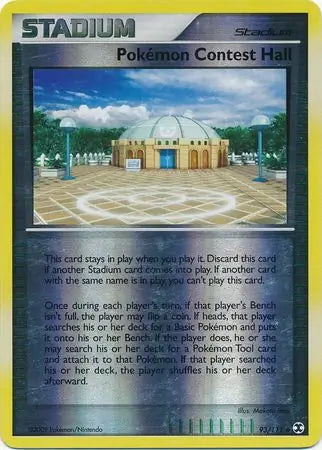 Rising Rivals Pokemon Contest Hall #93/111 reverse holo